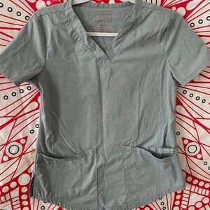Grey Scrub Shirt